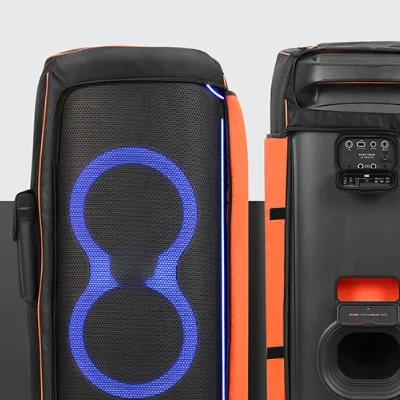 Speaker Protective Case Nylon Fabric Dust Cover with Side Storage Pocket Travel Carrying Bags for JBL Partybox Ultimates Parts