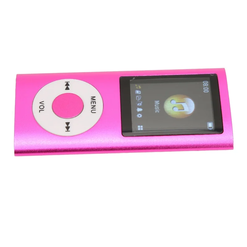 1.8in Player Support Memory Card Ultra Thin LCD MP3 Player With Bluetooth For Students Running Walking