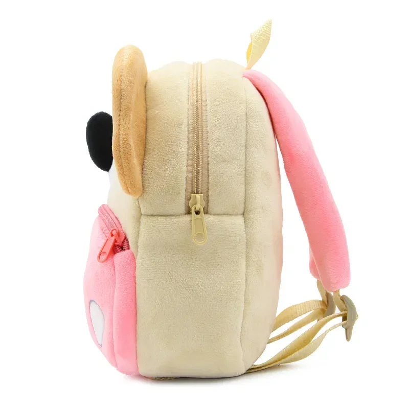 Sac à dos d\'école pour enfants, sac de collations pour enfants de la maternelle, matériau en peluche doux et confortable, conception de koala de