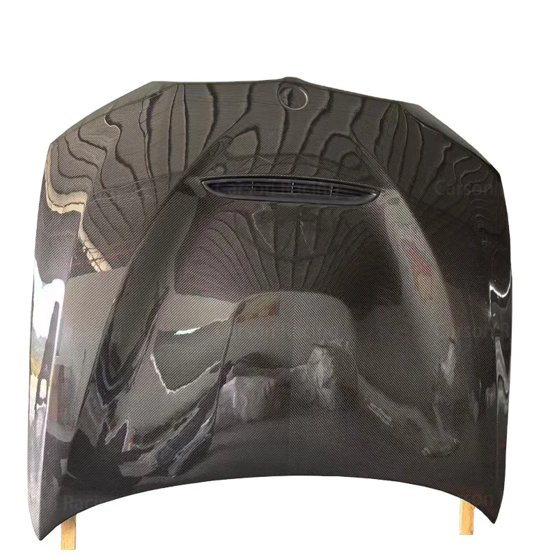 

DRY Carbon Fiber Front Hood Diffuser and GTS Style Spoiler for 3 Series G20 Forge Car Body Parts