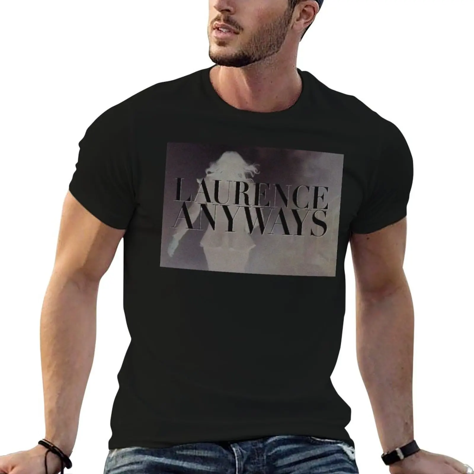 LAURENCE ANYWAYS logo (Xavier Dolan) T-Shirt All Weather Casual Short Sleeve