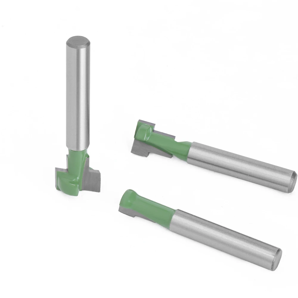 Imagem -04 - Fresa para Madeira Woodworking T-slot Cutter Router Bit Grupo Hex Bolt Key Buraco Bits t Slotting Fresa 1pc in 6.35 mm Mc01190