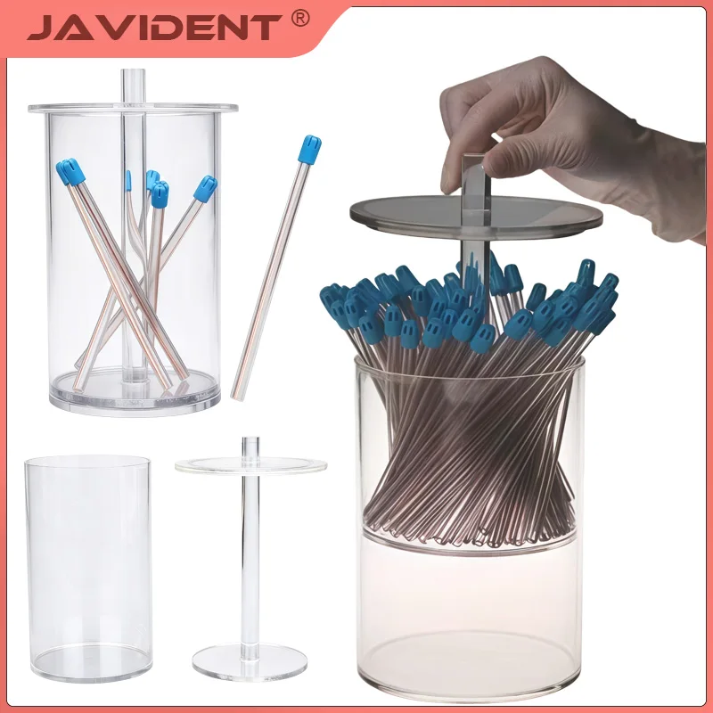 1Pcs Transparent Oral Care Storage Box—Thickened, Sturdy, and Durable; Dental Saliva Ejector Bucket; Acrylic Material