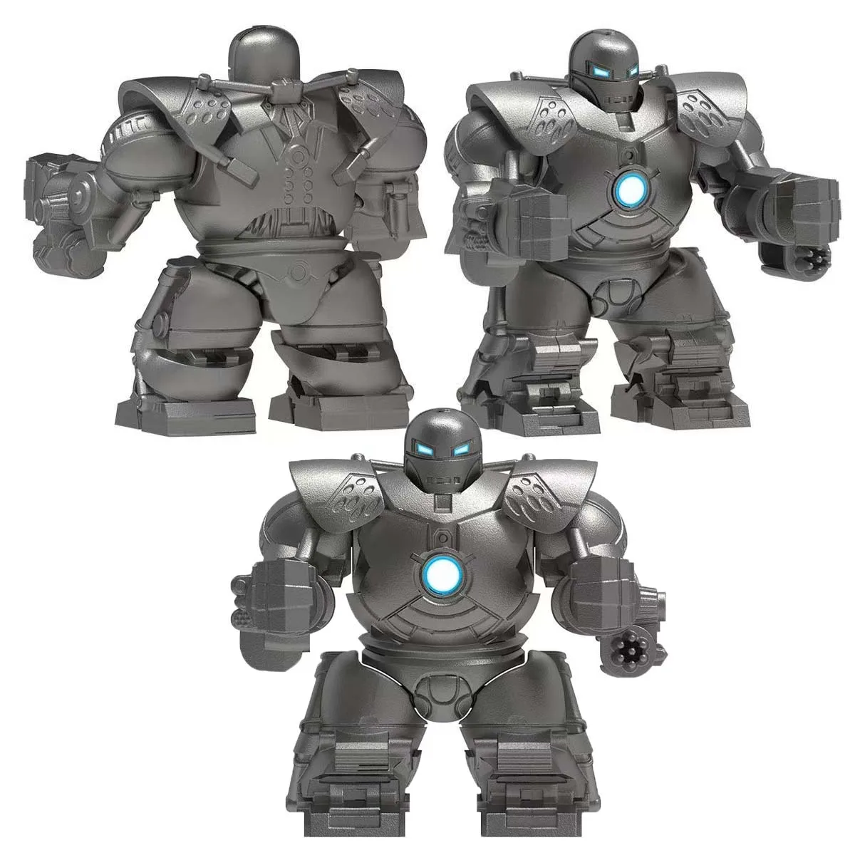 Grands blocs de construction super-héros Iron Monger, figurines articulées à assembler, puzzle, modèle de collection, poupée, jouet décoratif, cadeaux