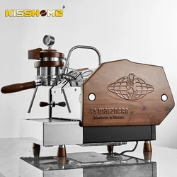 La Marzocco GS3 doskonałe zestawy do modyfikacji ekspresu do kawy z drewna orzechowego 58MM Portafilter akcesoria do Espresso akcesoria baristy