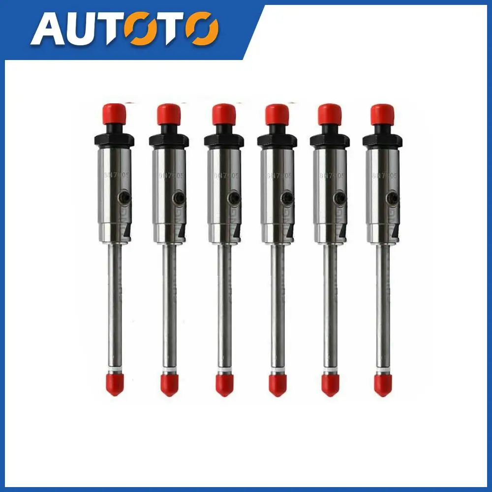 

8N7005 Топливная форсунка, подходит для CAT 3304 3304B 3306 3306B Топливная форсунка-карандаш Автомобильные детали Новые аксессуары 6 шт.