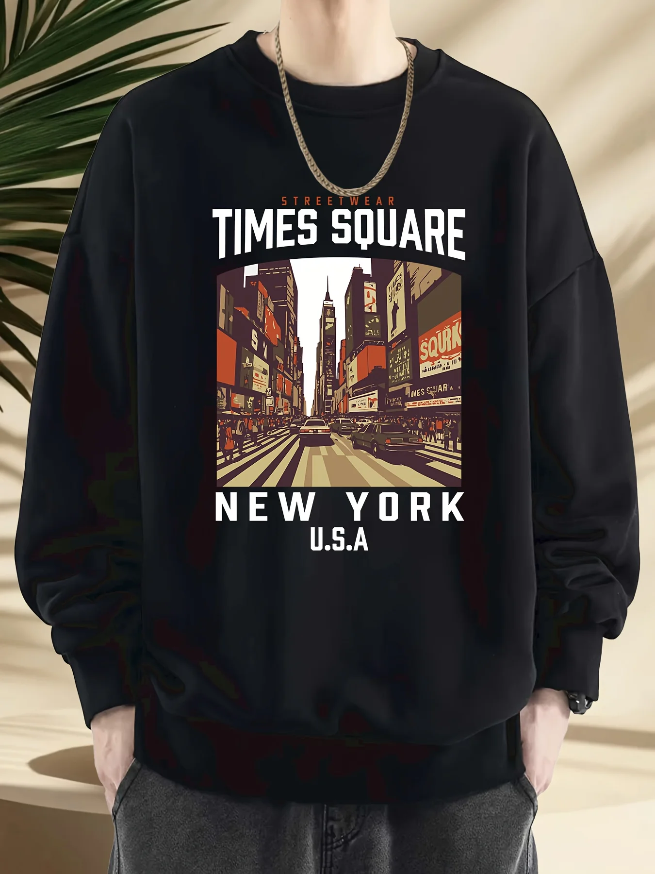 

Ретро городской графический принт, осенние и зимние мужские и женские толстовки, повседневные свободные уличные спортивные тренировочные бренды