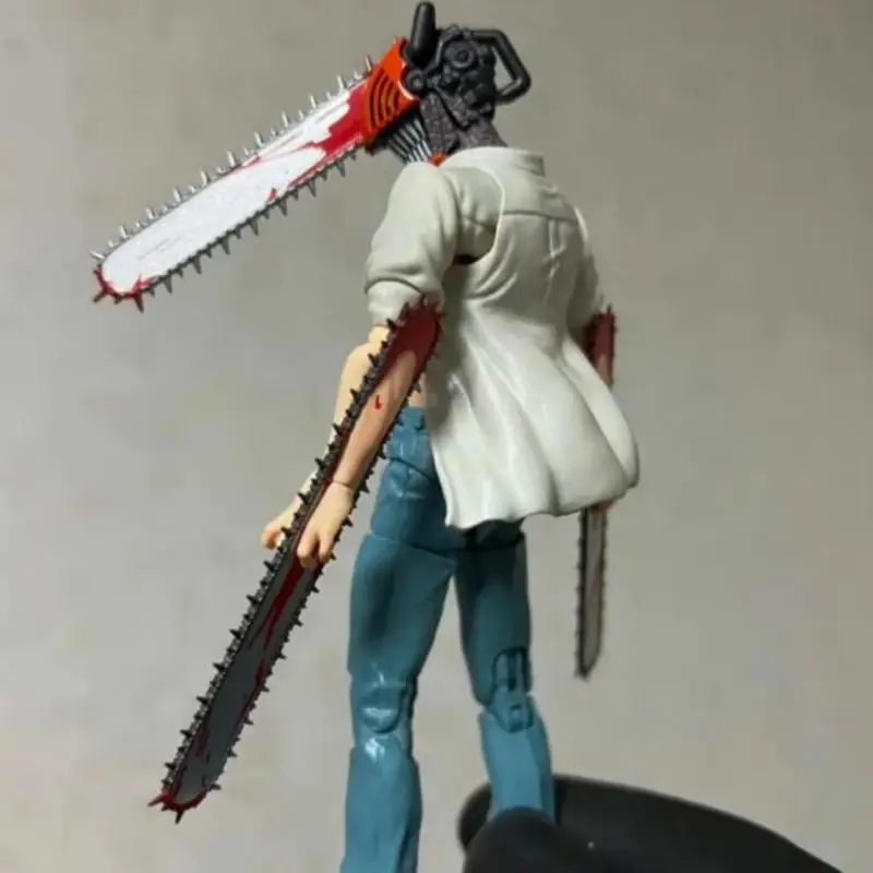 العلامة التجارية الجديدة بانداي بالمنشار رجل S.H.Figuarts الفيلم Raze Arc Denji أنيمي عمل أرقام اللعب نموذج PVC جمع مهرجان هدية