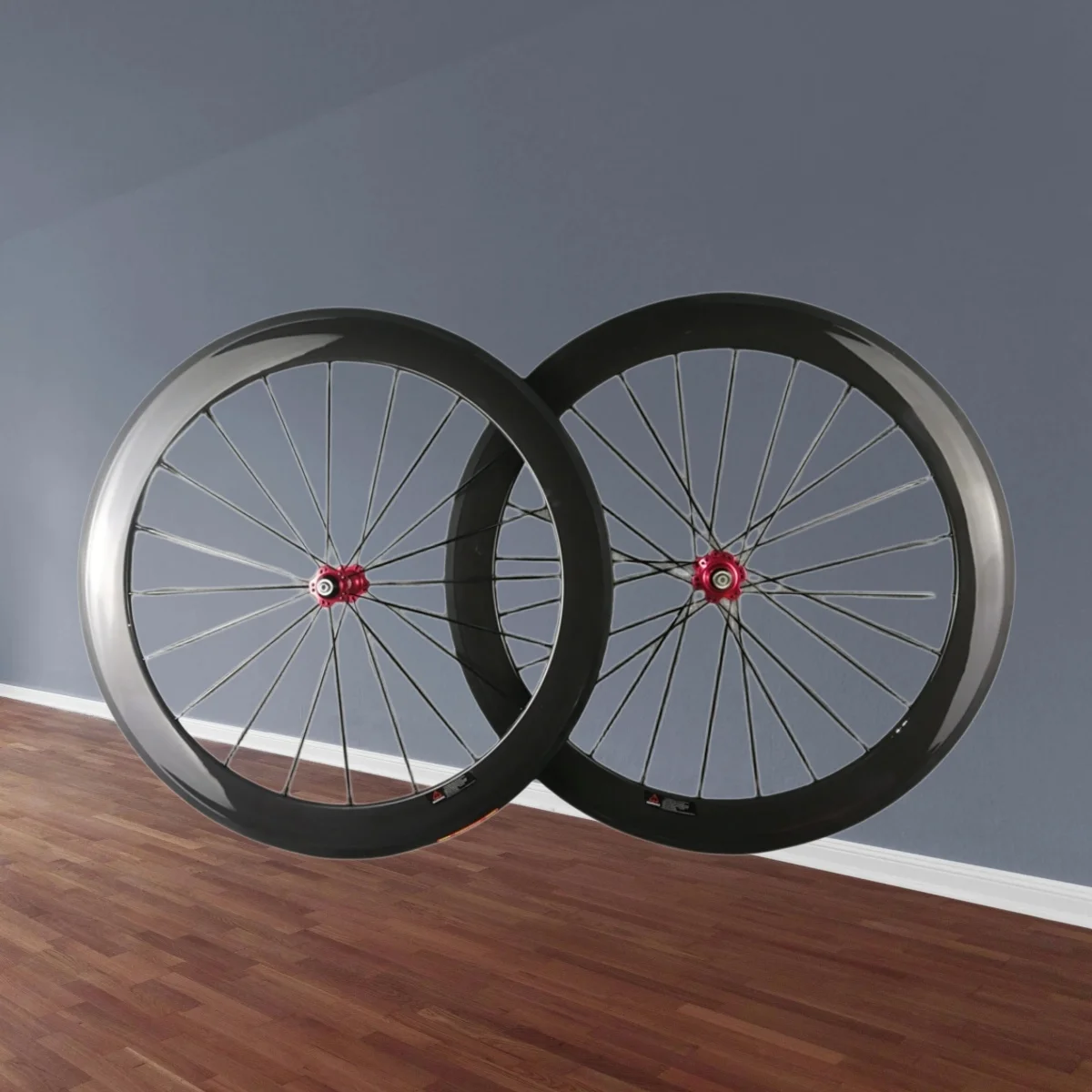 

700C bicycle carbon fiber wheelset, rim depth 38mm/40mm/50mm/60mm/80mm, rim width 28mm, clincher/tubeless tires.