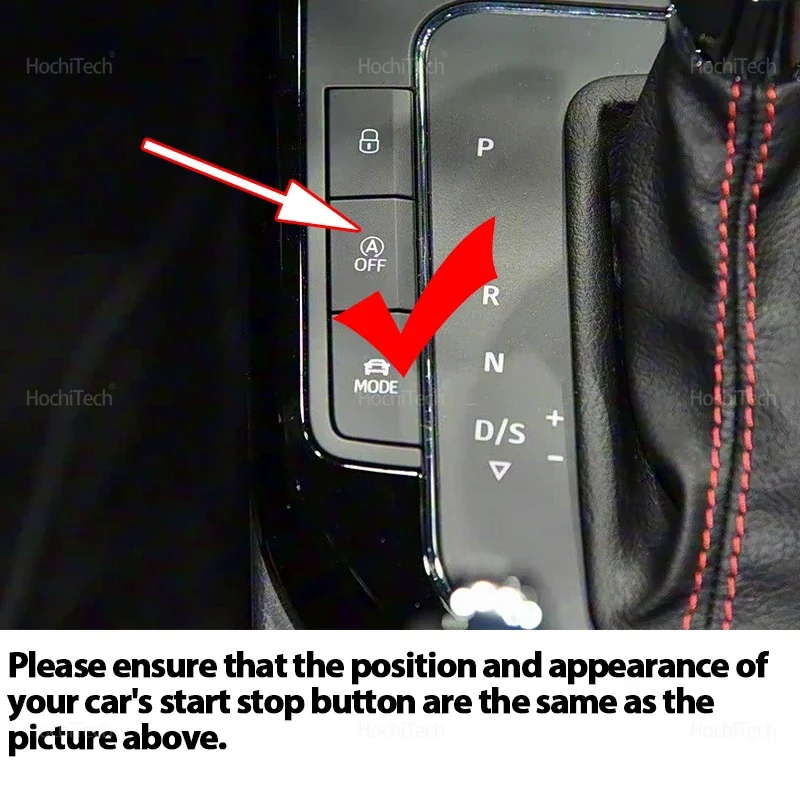For Seat Arona KJ7 2017-2021 Automatic Stop Start Engine System Device Button Control Sensor Plug Stop Cancel Memory Mode Cable