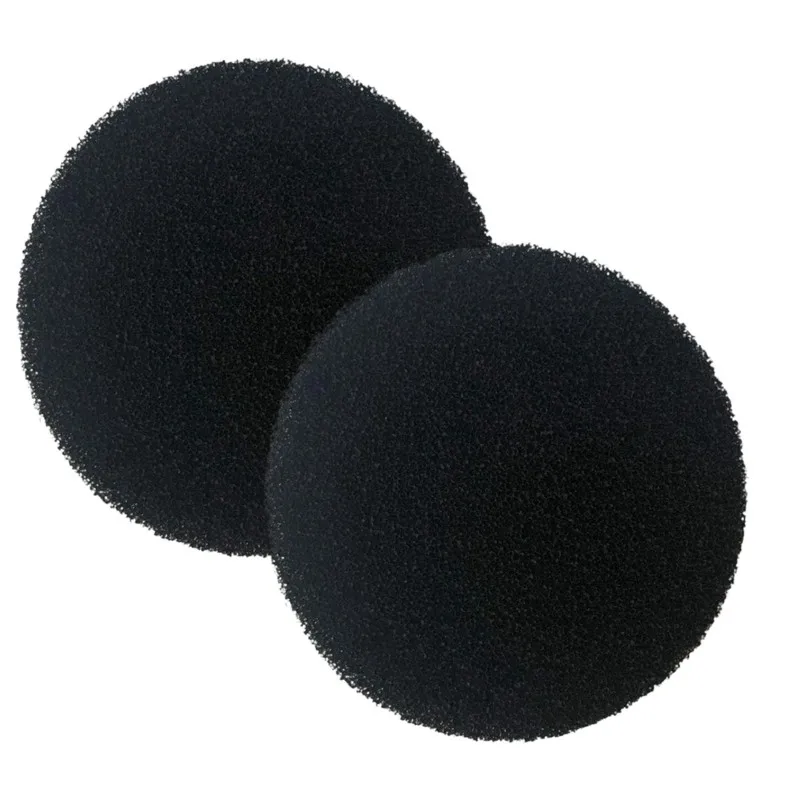 Y50A-Carbon Filter Replacement 8PCS 7.25Inch Compost Bin Charcoal Filters, 7.25 Inch Round Black Compost Pail Replacement Parts