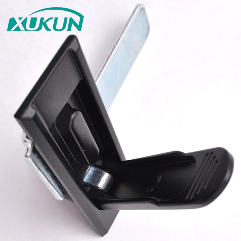 XK143-92B XK143-92W Universal Concealed handle folding pull type long pole panel tongue lock DOOR LOCK  10pcs