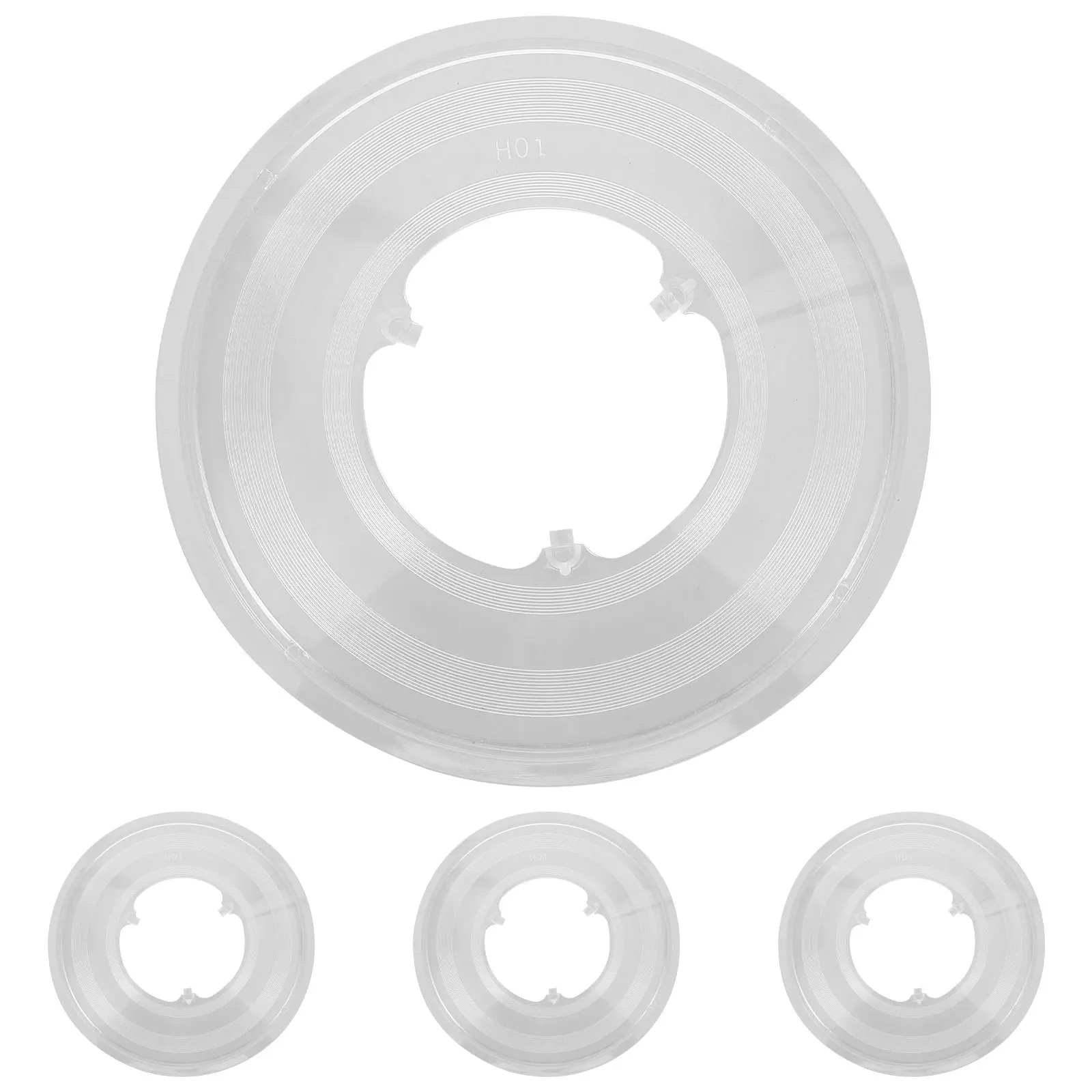 

4pcs Flywheels Guard For Bike Transparent Spoke Protector Sturdy Chain Guard Durable Wheel Protection Part Road Mountain Bike