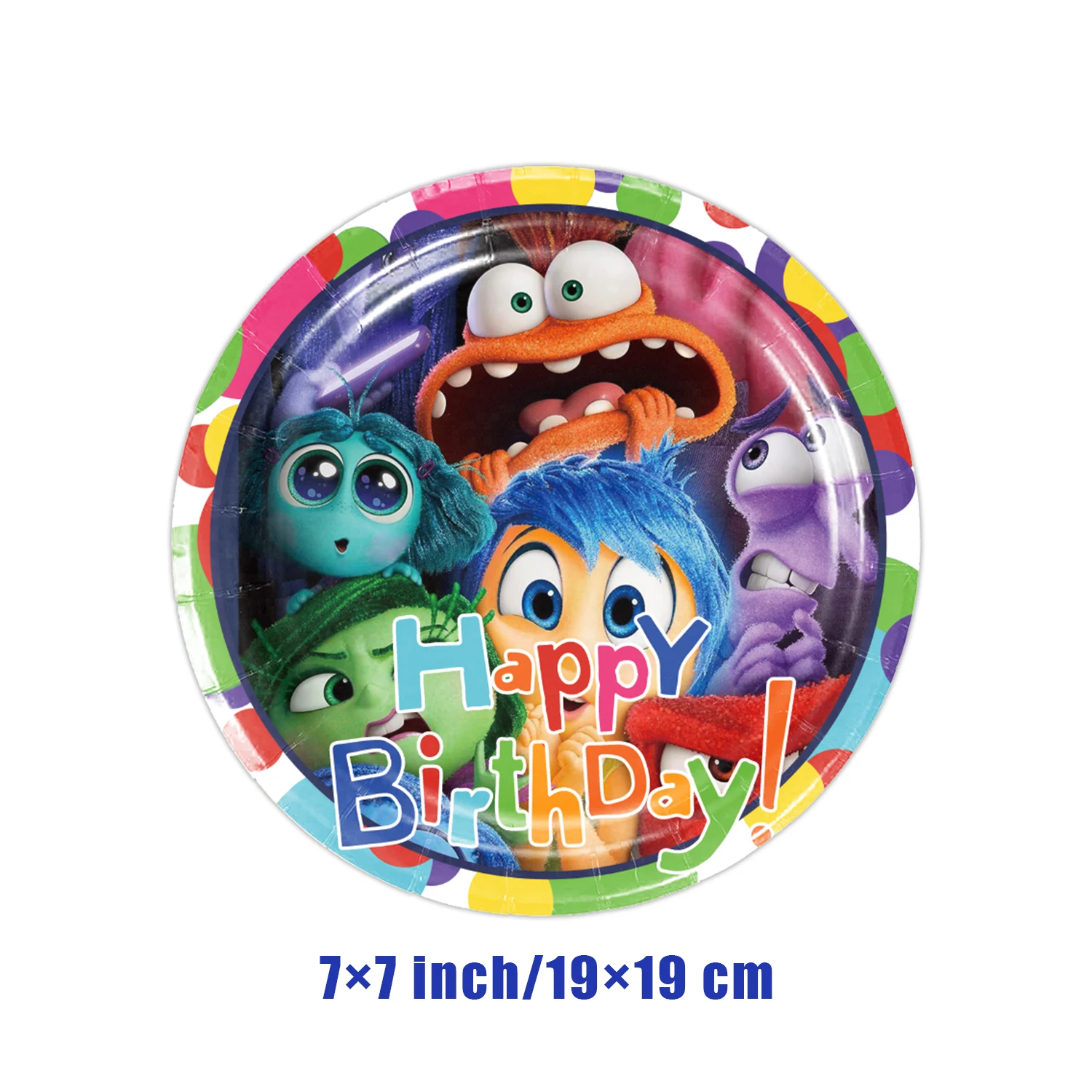 Disney von innen nach außen Einweg geschirr Set Tischdecke Tasse Platte Serviette Banner Ballon Kit Baby party Kinder Kinder bevorzugen Spielzeug