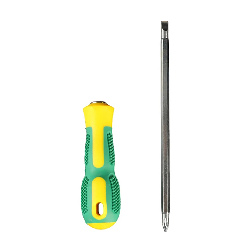 1 pz cacciavite a croce e cacciavite a bava chiave maniglia piccola asta quadrata spinner cacciavite punta supporto utensili manuali