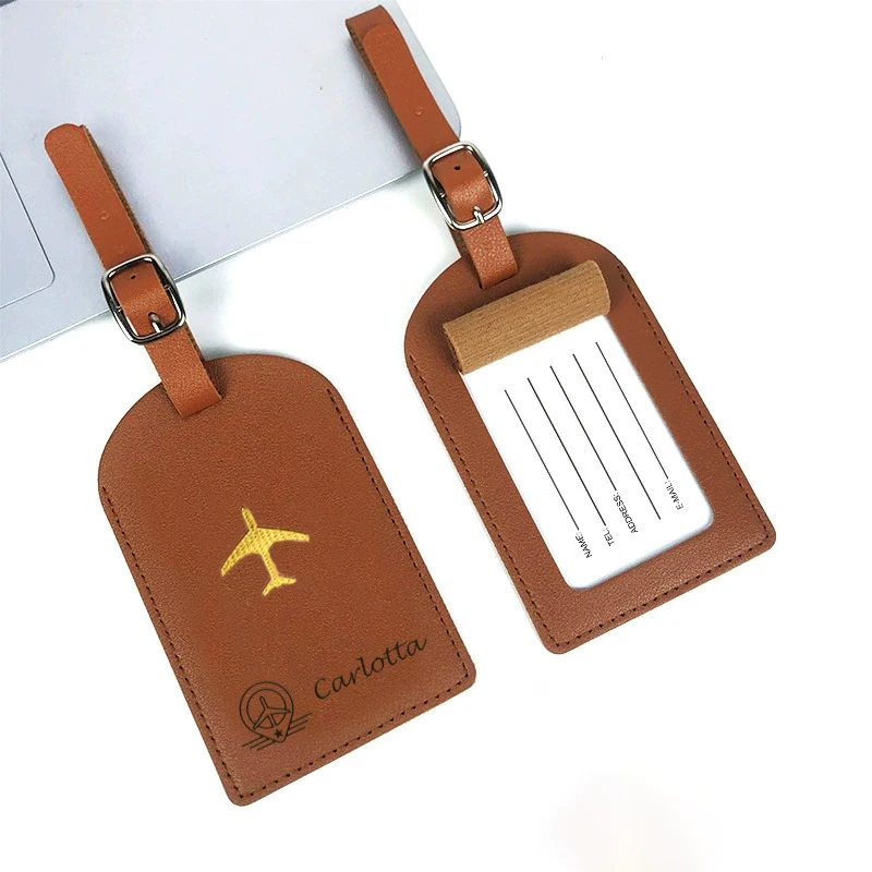 Etiqueta de equipaje con nombre personalizado, etiqueta de equipaje de viaje, resistente a desgarros, lista para vacaciones, 1 ud.