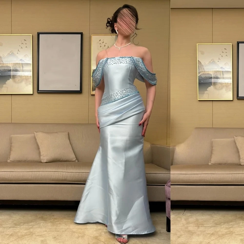 

Вечернее платье с бисером, длинное платье на заказ, вечерние платья для выпускного вечера, пасторальный унисекс, Джерси в стиле ретро, Дубай, Саудовская Аравия, по индивидуальному заказу