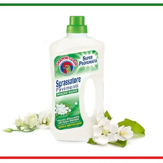 Sgrassatore Pavimenti Muschio Weiß 750 ml Bodenwaschmaschine-Chante Clair