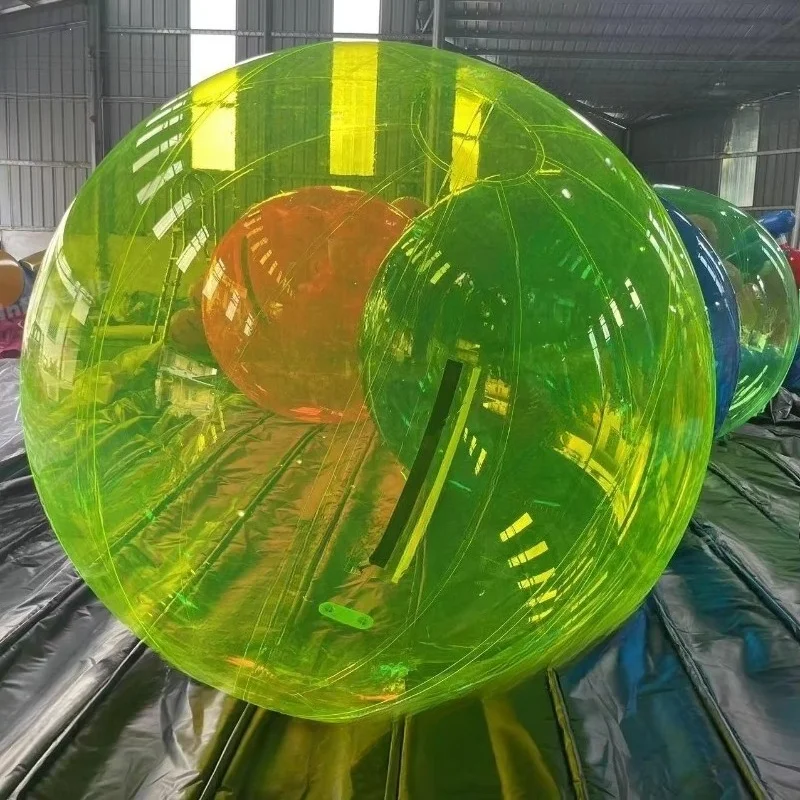 Customized transparent inflatable large pvc ball outdoor activities fun transparent inflatable water running ball