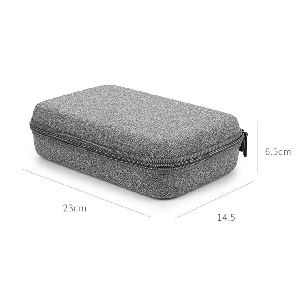Große Kapazität Reise-Elektronikzubehör-Organizer Tablet-Festplatten-Kabel Tragbare Aufbewahrungstasche EVA Duricrust Airbag – Detail 7
