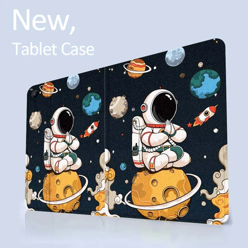 

Cartoon anime astronaut Tablet Case For Samsung Galaxy Tab A A7 A8 A9 A11 S6 S11 Lite Plus 10.1 10.4 10.5 Inch