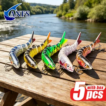 5pcs Jointed Sinking Fishing Lures 1