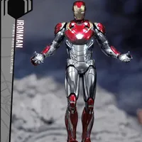 Original 1:9 Complete Marvel Iron Man Kingarts Ka Mk8 Mk9 Mk11 Mk12 Mk13 Mk20 Alloy Toy Figure Assembled Collectible Model Gift