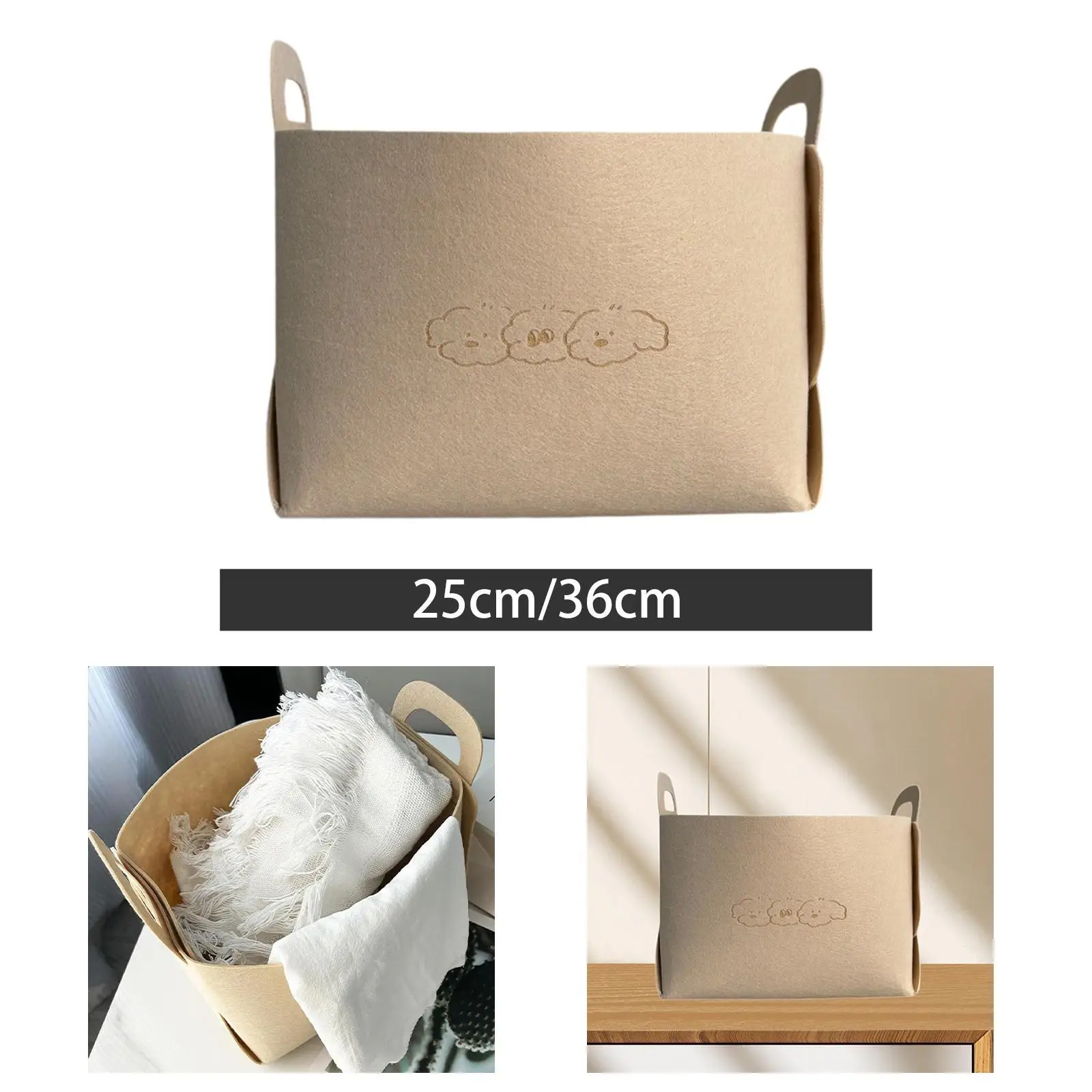 

Pet Toy Storage Box Multiuse with Carry Handles Foldable for Dog Toys Clothing Dog Apparel and Accessories Blanket Dog Coats