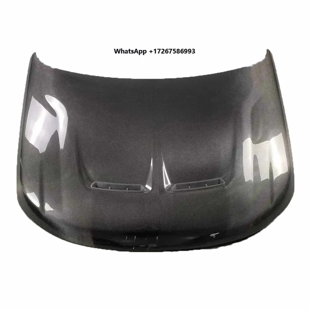 SVR Style Dry  Carbon Fiber Hood for  Range Rover Sport  Carbon Fiber Engine Cover Perfect Fitment 2013-2020