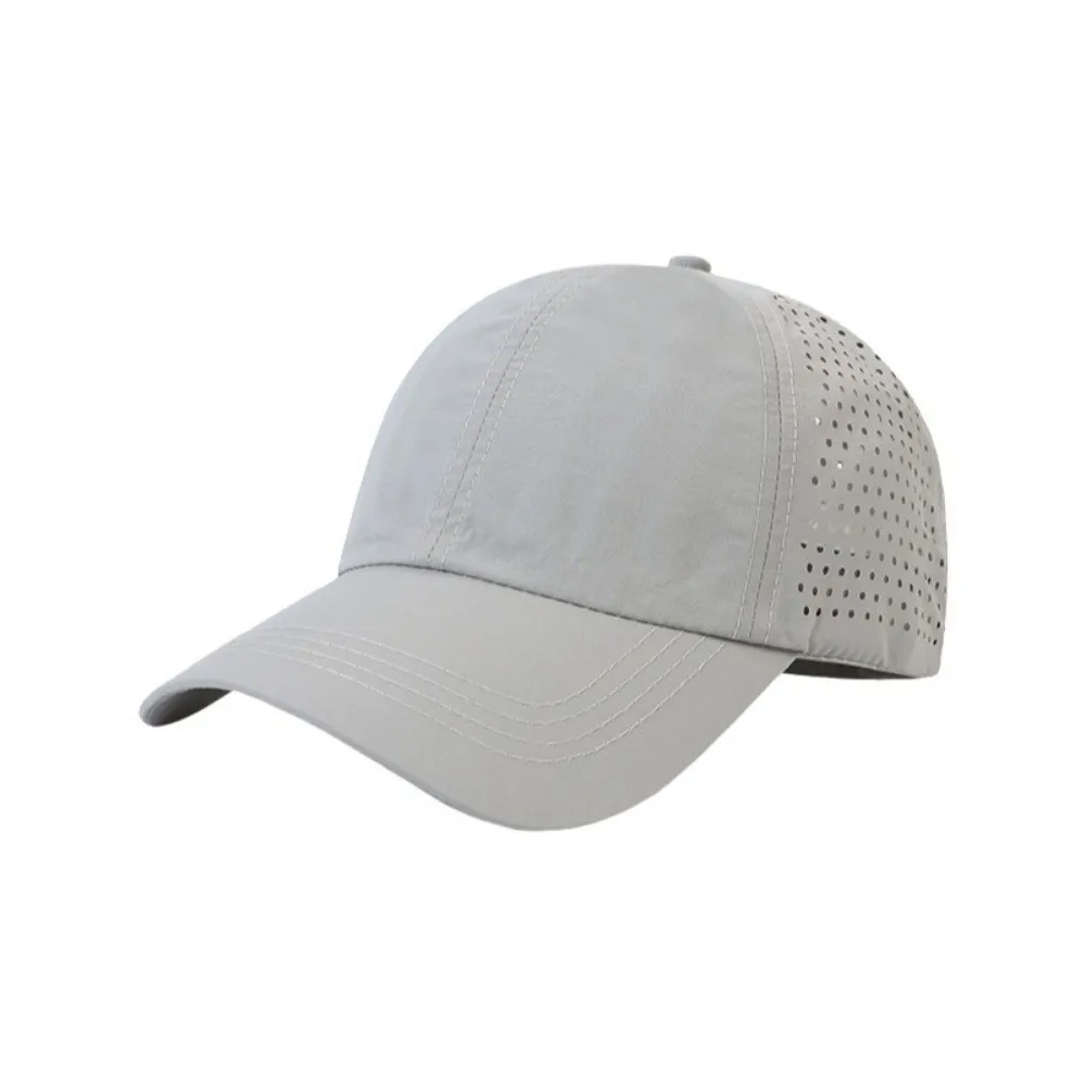 

Quick-Drying Women‘s Baseball Caps Lightweight UV Protection Peaked Cap Half-Hollow Breathable Mesh Running Cap Golf Wear