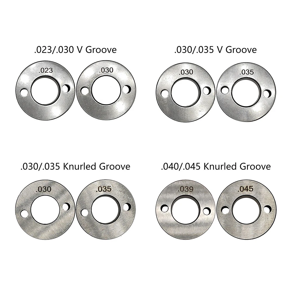 Roll Drive Roller Fittings Replacement V U Groove .023 .030 .035 .040 .045 Accessories Bearing Steel High Quality