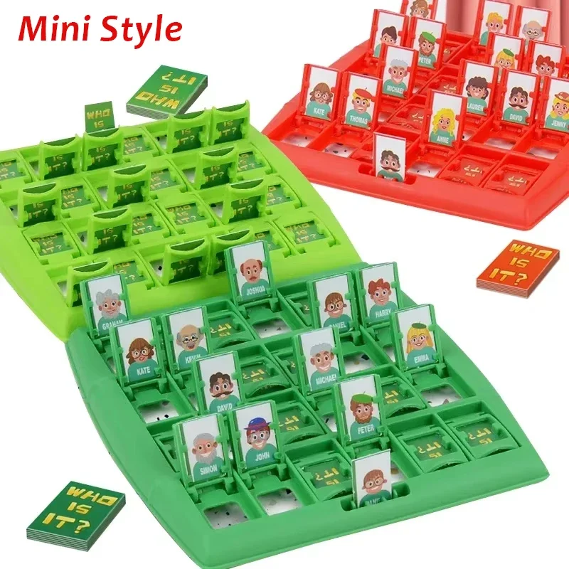 

Parent-child Interaction Toy Logical Reasoning Children Educational Guess Me You My Character Chessboard Game Fun Board Game Toy