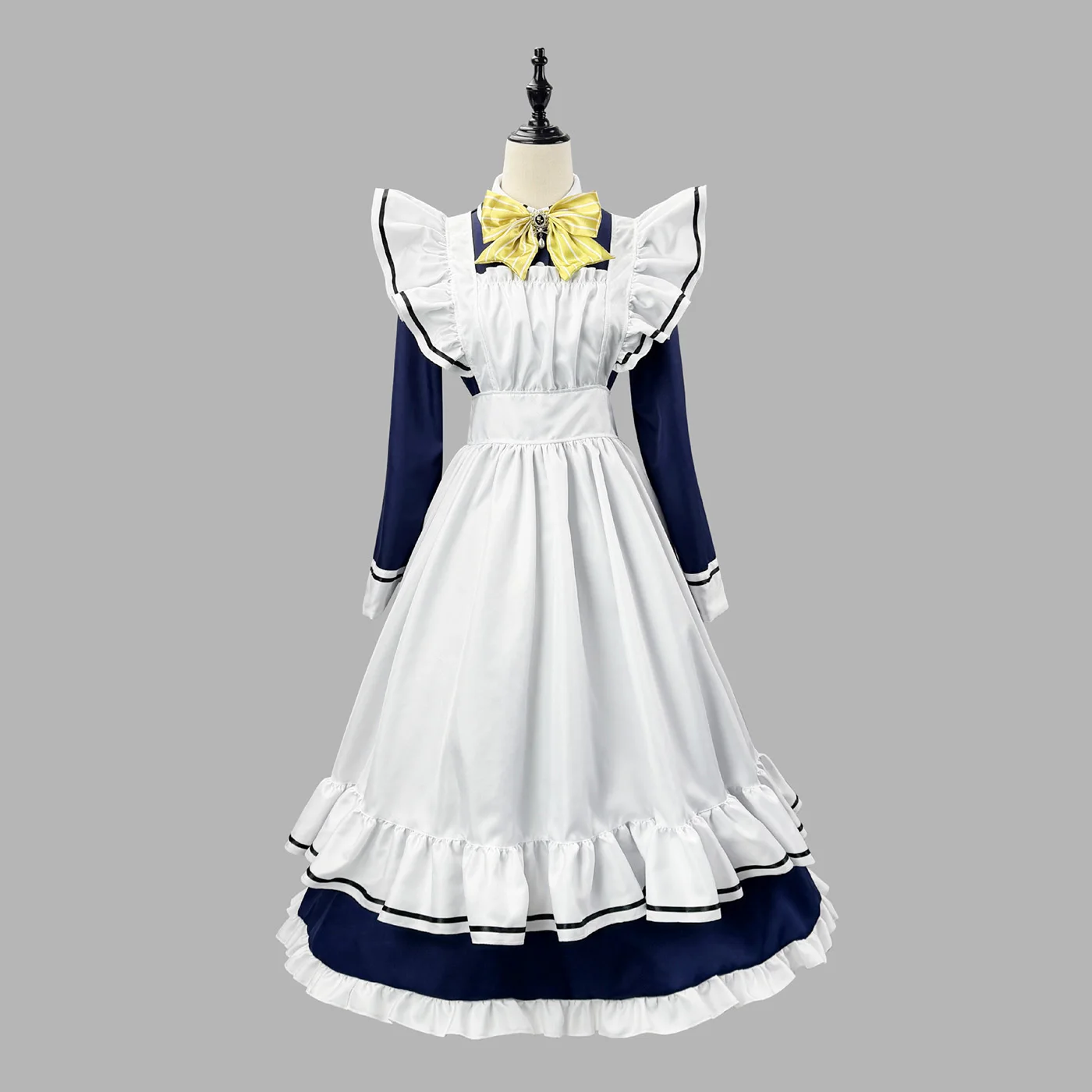 

Костюм для косплея: Темно-синее платье горничной Shiki Natsume из аниме «Кошачья кошелька: Кто есть, тот придет» (S-5XL)