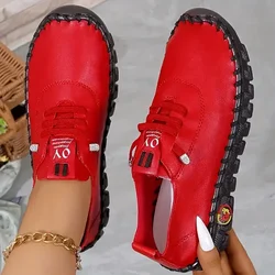 2024 New Women Sneakers Spring Summer Loafers Soft-soled Roman Comfortable Sneakers Women Retro Plus Size Single Shoes for Women