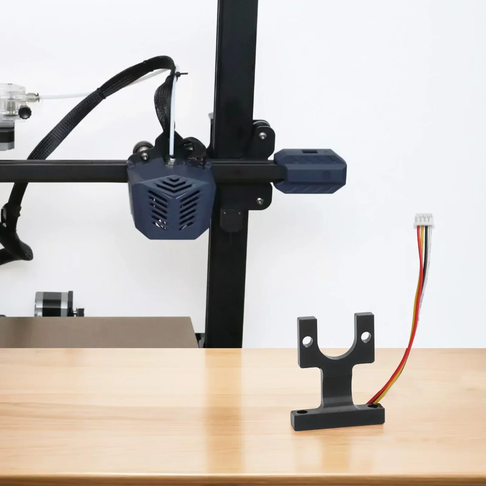 

For Kobra Strain Gauge Sensor Sensor Installation Mounting Block For 3d Printer Easy Installation Metal Construction