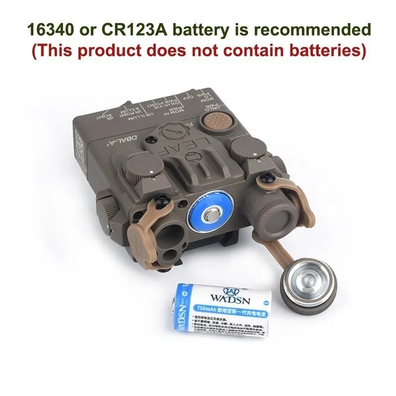 Imagem -05 - Airsoft Dbal-a2 Arma Laser Luz Vermelha Verde Ponto Ponteiro Laser M600 M300 M300a Lanterna Tática Remoto Interruptor Triplo