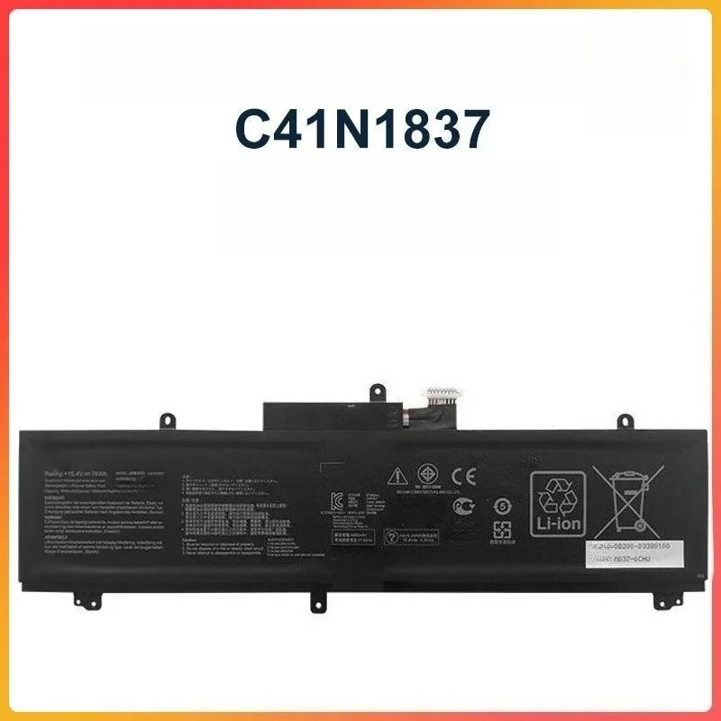 C41N1837 High Quality Laptop Battery For Asus GU502G GU502L GX502G GA502G Rechargeable Li ion Battery With Stable Performance
