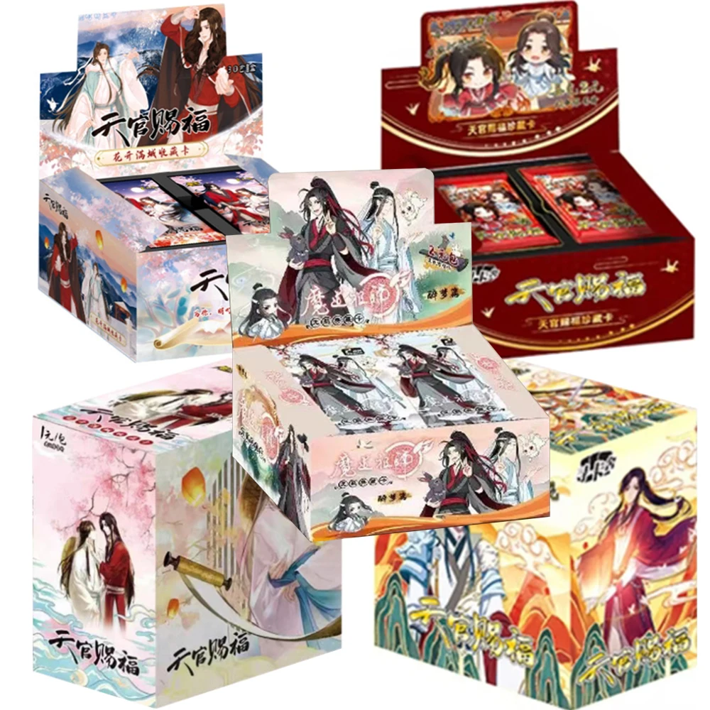 Heavenly Officials Blessing Card Fenghua Chapter Taoyuan Thousand Lanterns Card Tianguancifu Anime Characters Collection Card