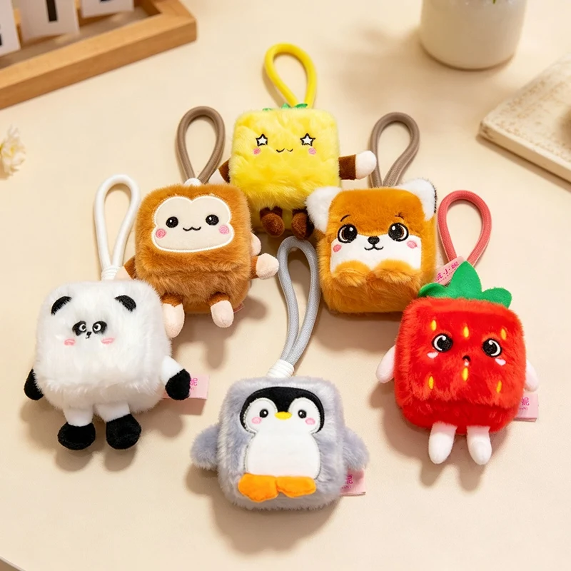 14cm Square Pinch Plush Toy Pendant for Boys and Girls, Squeezing slow rebound
