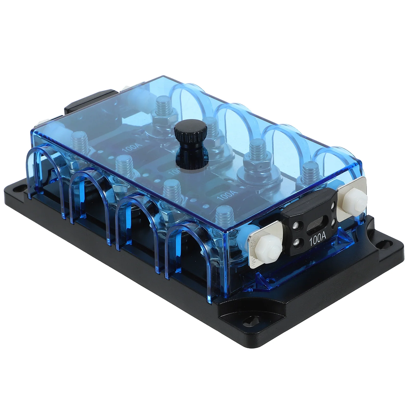 

Fuse Block Car Fuse Holder with Spare Fuses Automotive Plastic Marine Panel Distributor Electrical Protection Installation