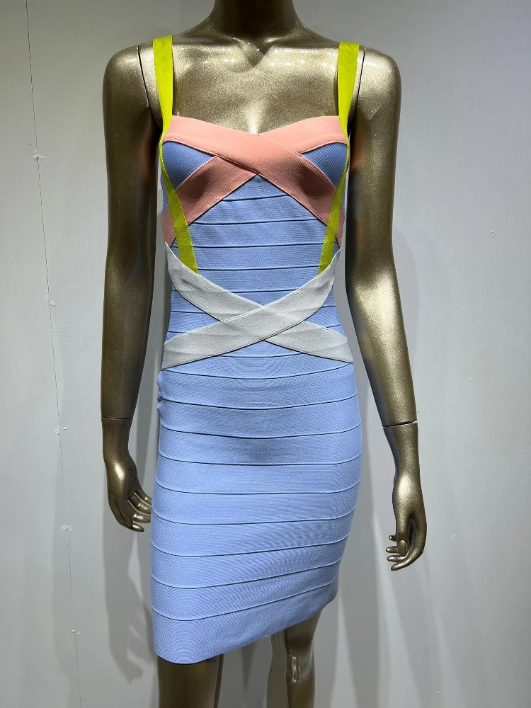 ชุดราตรีทรงคลาสสิกแบบพันรอบตัว ทรงเข้ารูป ผ้าโพลีเอสเตอร์ผสมสแปนเด็กซ์ กระโปรงยาวปานกลาง เหมาะสำหรับงานแต่งงานและการแสดง