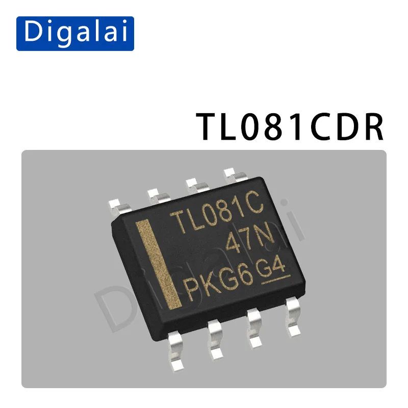 100%New original 10pcs TL082CDR TL081 TL071 TL072  TL031 TL032 TL052  SOIC8 FET input operational amplifier chip