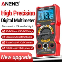 ANENG SZ309 Multimeter 1999 Counts Professional High Precision Digital Multimetro Easy To Cary Small Size AC/DC Voltage Meter