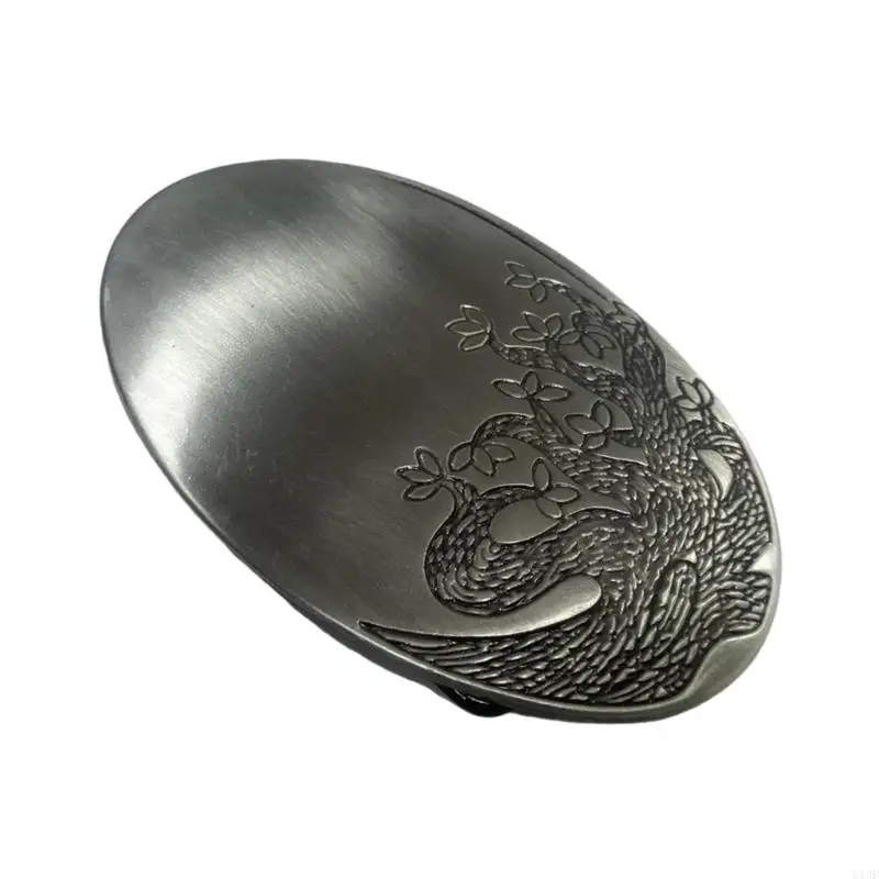 Ovale vorm riem gesp gew.