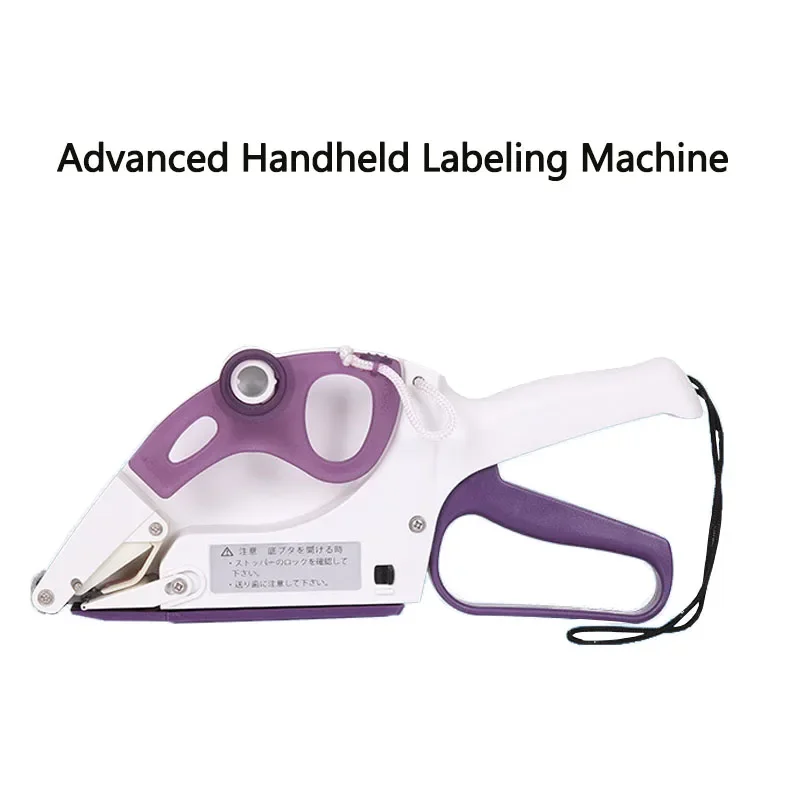 Round Bottle Adhesive Sticker Square Code Manual Packing Labeling Machine Handle pricing tag Bidder Labeller