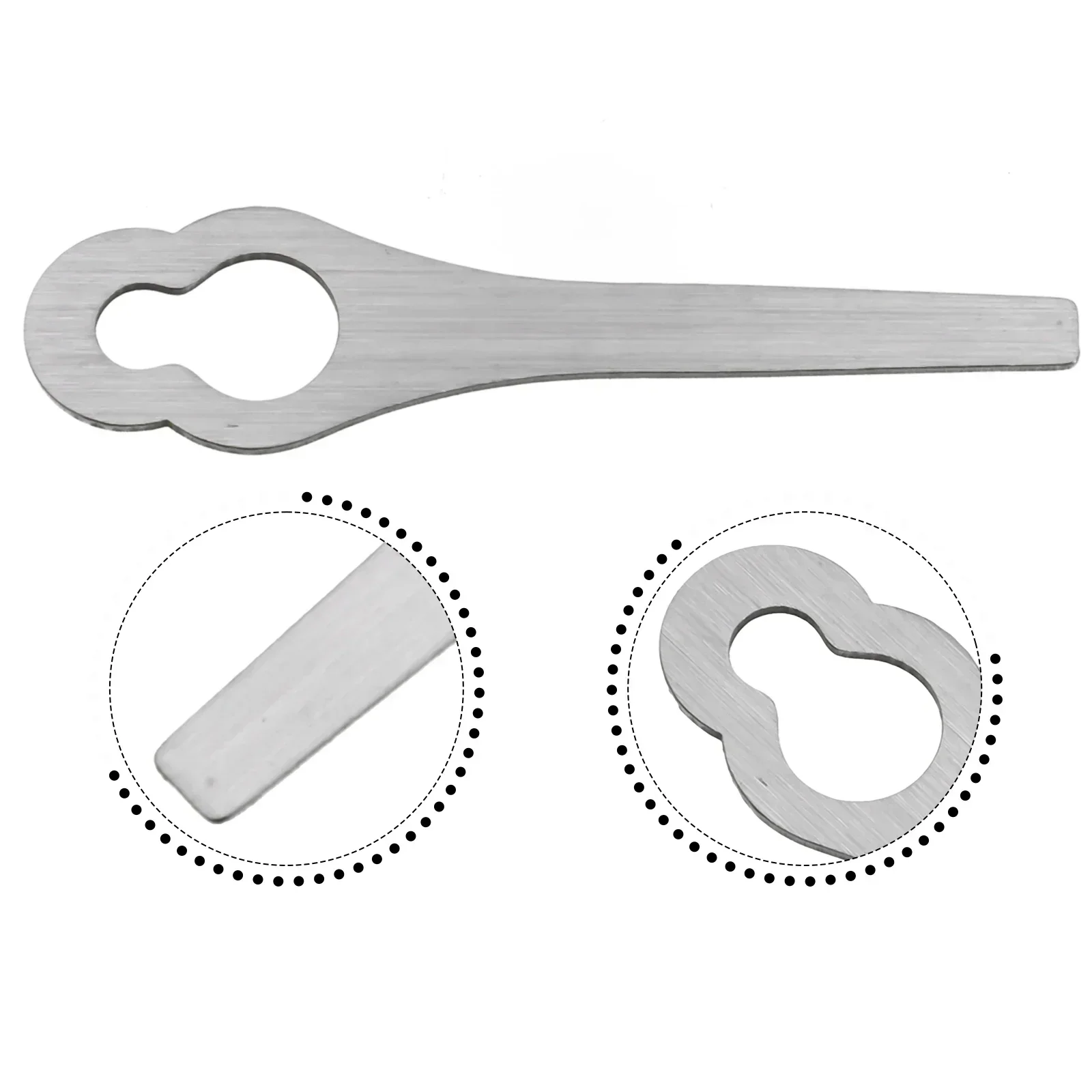 Lawn Mower Blade Blade Tool 3.35x0.79in/3.23x0.79in Brand New Cordless Replacement Cordless Lawn Mower Brand New