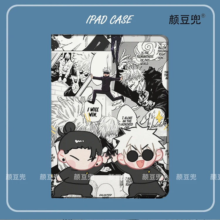 

Satoru Gojo Anime Jujutsu Kaisen For S10 Plu Samsung Galaxy Tab S9 Lite 8.7 2021 Case SM-S10 PLUS stand Cover Galaxy Tab S6 lite