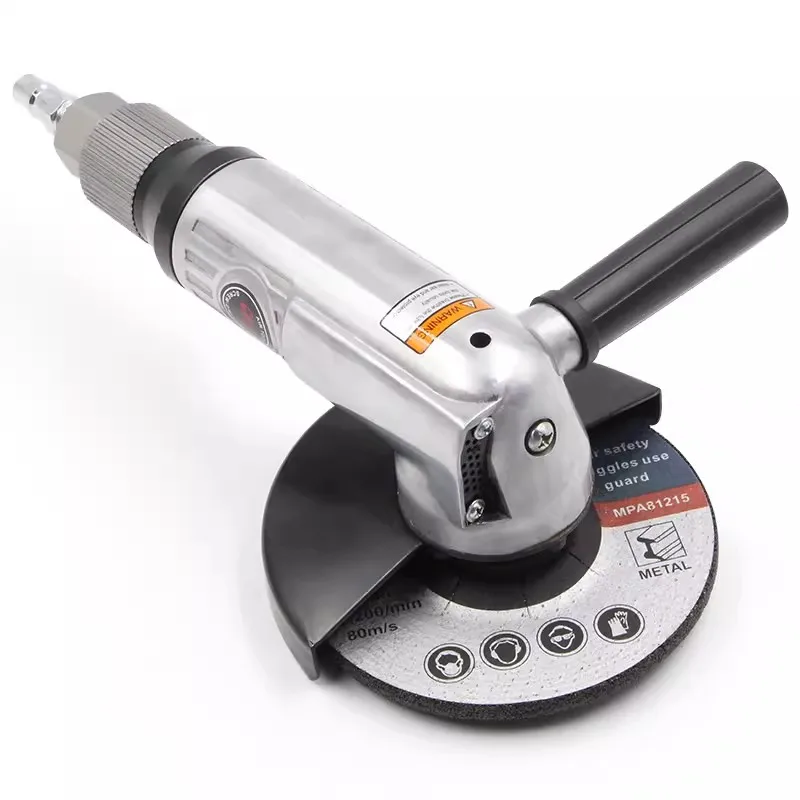 Ouwei Ow-2620 Stepless Speed Pneumatic Angle Grinder 5inch Portable Grinder Sanding 125mm