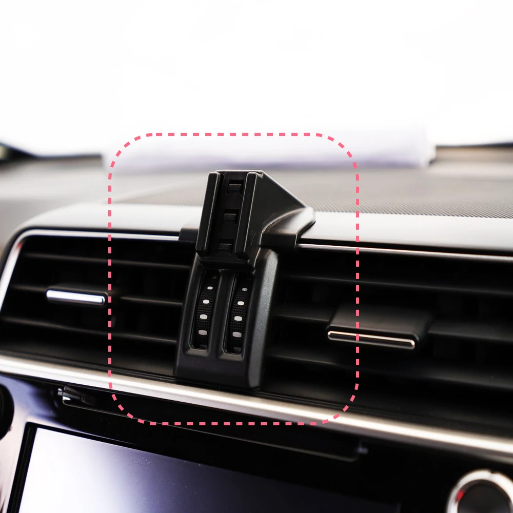 Für Toyota Prado 2018 2019 2020-2023 Auto Telefon Halter Drahtlose Lade Magnetische Telefon Halter Auto Magsafe Unterstützung Zubehör – Detail 1