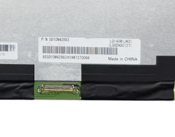 

LQ140M1JW31 1920×1080 EDP 30 Pins 14.0'' Laptop LCD Screen Display Panel Matrix